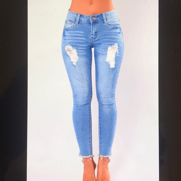 Fashion Nova Denim - Fashion Nova Ripped Jeans 👖 Fashion Nova Denim - Fashion Nova Ripped Jeans 👖
